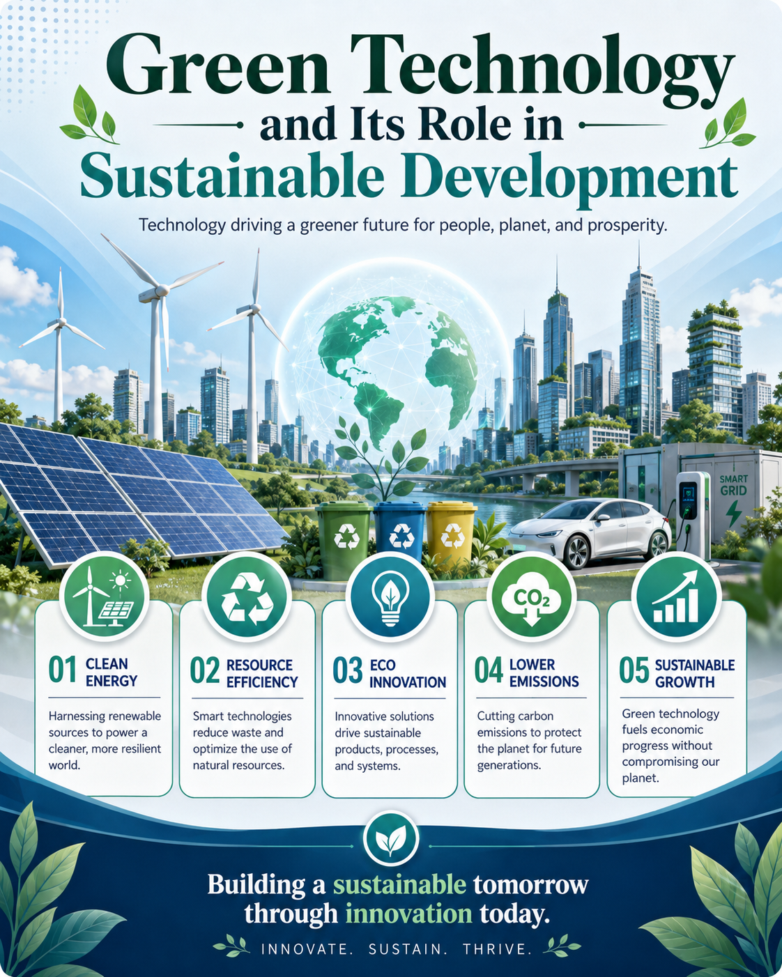 Green Technology and Its Role in Sustainable Development
